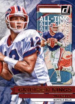 2022 Donruss - All-Time Gridiron Kings #AT-6 Jim Kelly Front