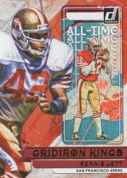 2022 Donruss - All-Time Gridiron Kings #AT-9 Ronnie Lott Front