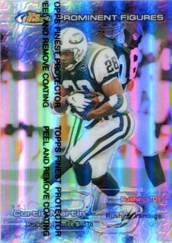 1999 Finest - Prominent Figures #PF22 Curtis Martin Front