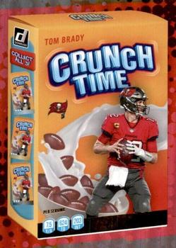 2022 Donruss - Crunch Time #CT-1 Tom Brady Front