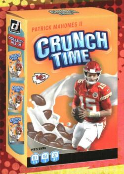 2022 Donruss - Crunch Time #CT-2 Patrick Mahomes II Front