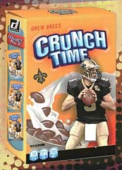 2022 Donruss - Crunch Time #CT-6 Drew Brees Front