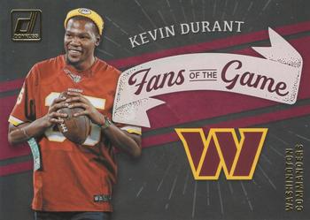 2022 Donruss - Fans of the Game #FG-KD Kevin Durant Front