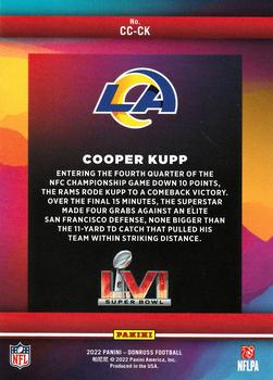 2022 Donruss - Road to the Super Bowl Conference Championship #CC-CK Cooper Kupp Back