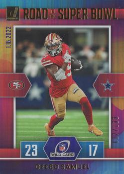 2022 Donruss - Road to the Super Bowl Wild Card Holo #WC-DS Deebo Samuel Front