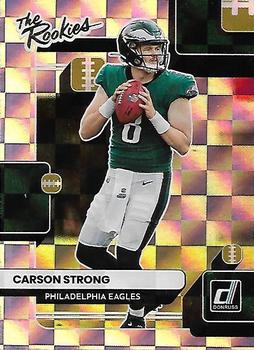 2022 Donruss - The Rookies #TR-11 Carson Strong Front