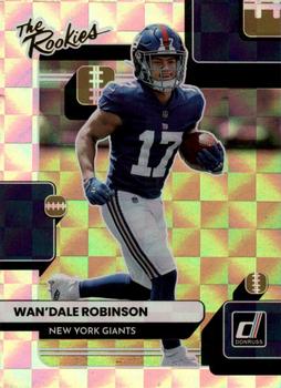 2022 Donruss - The Rookies #TR-20 Wan'Dale Robinson Front