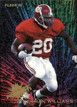 1995 Fleer - NFL Prospects #20 Sherman Williams Front