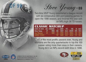 1999 Flair Showcase - Legacy Collection #32L Steve Young Back