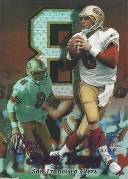 1999 Flair Showcase - Legacy Collection Masterpiece #96M Steve Young Front
