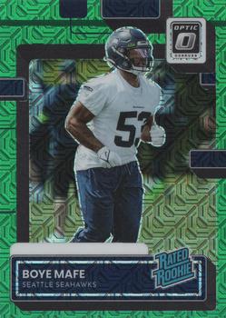2022 Donruss - Optic Rated Rookies Preview Green Mojo #P-368 Boye Mafe Front