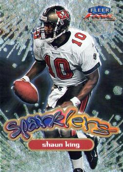 1999 Fleer Focus - Sparklers #15S Shaun King Front
