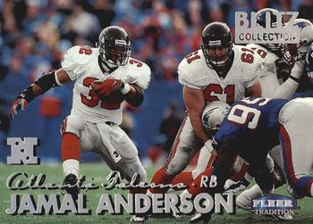 1999 Fleer Tradition - Blitz Collection #12BC Jamal Anderson Front