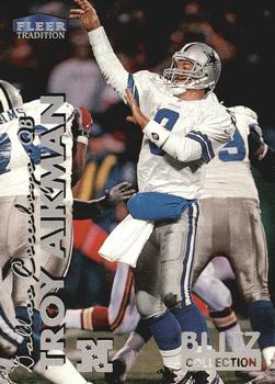 1999 Fleer Tradition - Blitz Collection #22BC Troy Aikman Front
