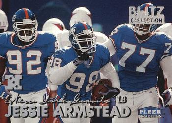 1999 Fleer Tradition - Blitz Collection #28BC Jessie Armstead Front