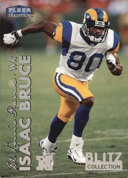 1999 Fleer Tradition - Blitz Collection #65BC Isaac Bruce Front