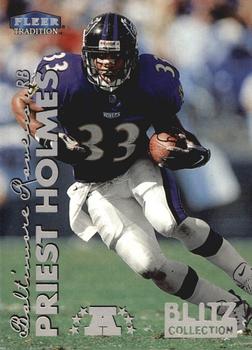 1999 Fleer Tradition - Blitz Collection #74BC Priest Holmes Front