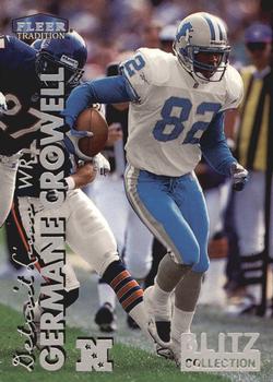 1999 Fleer Tradition - Blitz Collection #81BC Germane Crowell Front