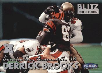 1999 Fleer Tradition - Blitz Collection #97BC Derrick Brooks Front