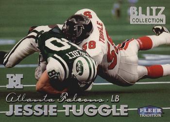1999 Fleer Tradition - Blitz Collection #100BC Jessie Tuggle Front