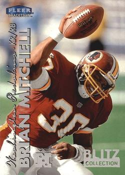 1999 Fleer Tradition - Blitz Collection #157BC Brian Mitchell Front