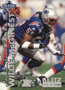 1999 Fleer Tradition - Blitz Collection #182BC Willie McGinest Front