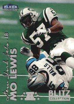 1999 Fleer Tradition - Blitz Collection #211BC Mo Lewis Front
