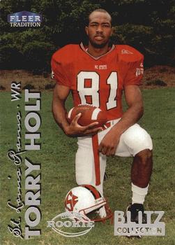 1999 Fleer Tradition - Blitz Collection #273BC Torry Holt Front