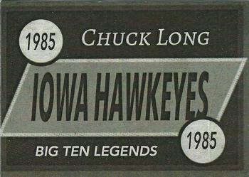 1985 Iowa Hawkeyes #NNO Chuck Long Back
