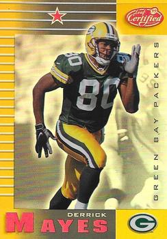 1999 Leaf Certified - Mirror Gold #39 Derrick Mayes Front