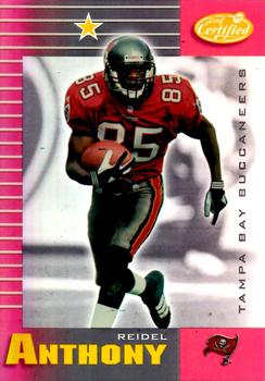 1999 Leaf Certified - Mirror Red #92 Reidel Anthony Front