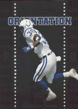 1999 Leaf Rookies & Stars - Freshman Orientation #FO-14 Edgerrin James Front