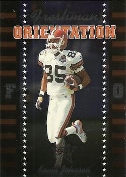 1999 Leaf Rookies & Stars - Freshman Orientation #FO-15 Kevin Johnson Front