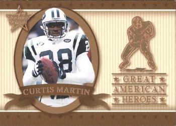 1999 Leaf Rookies & Stars - Great American Heroes #GAH-15 Curtis Martin Front