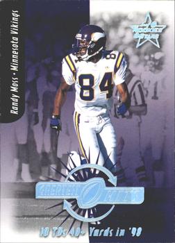 1999 Leaf Rookies & Stars - Greatest Hits #GH-16 Randy Moss Front