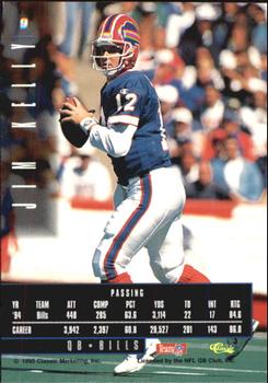 1995 Classic Images Limited #9 Jim Kelly Back
