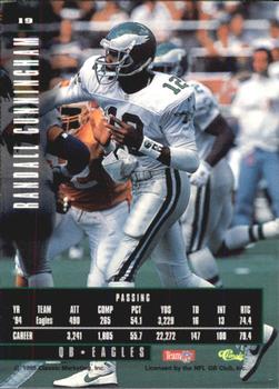 1995 Classic Images Limited #19 Randall Cunningham Back