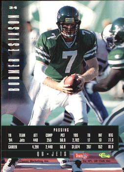 1995 Classic Images Limited #34 Boomer Esiason Back