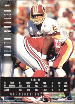 1995 Classic Images Limited #54 Heath Shuler Back