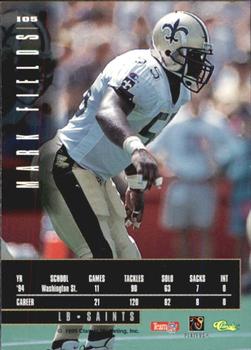 1995 Classic Images Limited #105 Mark Fields Back
