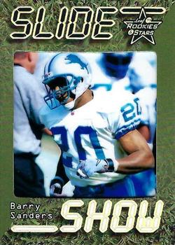 1999 Leaf Rookies & Stars - SlideShow Green #SS-45 Barry Sanders Front