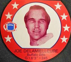 1979 Icee Discs #NNO Joe DeLamielleure Front