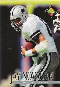 1994 Pro Line Live Kroger Dallas Cowboys Stickers #NNO Jay Novacek Front