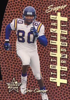 1999 Leaf Rookies & Stars - Statistical Standouts Die Cuts #SS-4 Cris Carter Front