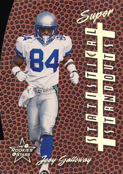 1999 Leaf Rookies & Stars - Statistical Standouts Die Cuts #SS-11 Joey Galloway Front