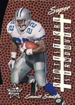 1999 Leaf Rookies & Stars - Statistical Standouts Die Cuts #SS-22 Emmitt Smith Front