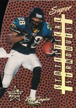 1999 Leaf Rookies & Stars - Statistical Standouts Die Cuts #SS-23 Fred Taylor Front