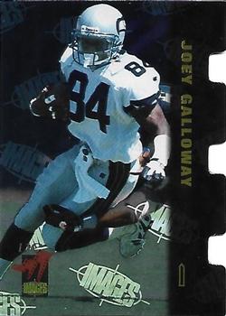 1995 Classic Images Limited Live - Die Cuts #DC13 Joey Galloway Front