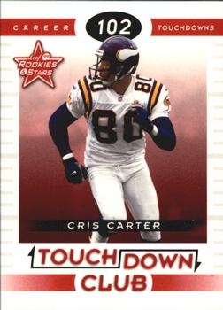 1999 Leaf Rookies & Stars - Touchdown Club #TC-14 Cris Carter Front