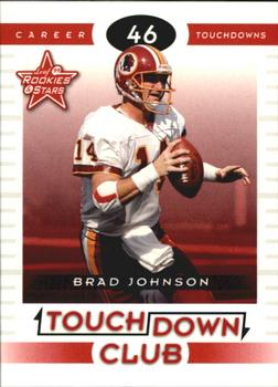 1999 Leaf Rookies & Stars - Touchdown Club #TC-20 Brad Johnson Front